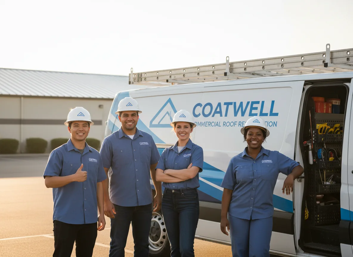 Commercial roof coating company in Haddam, KS